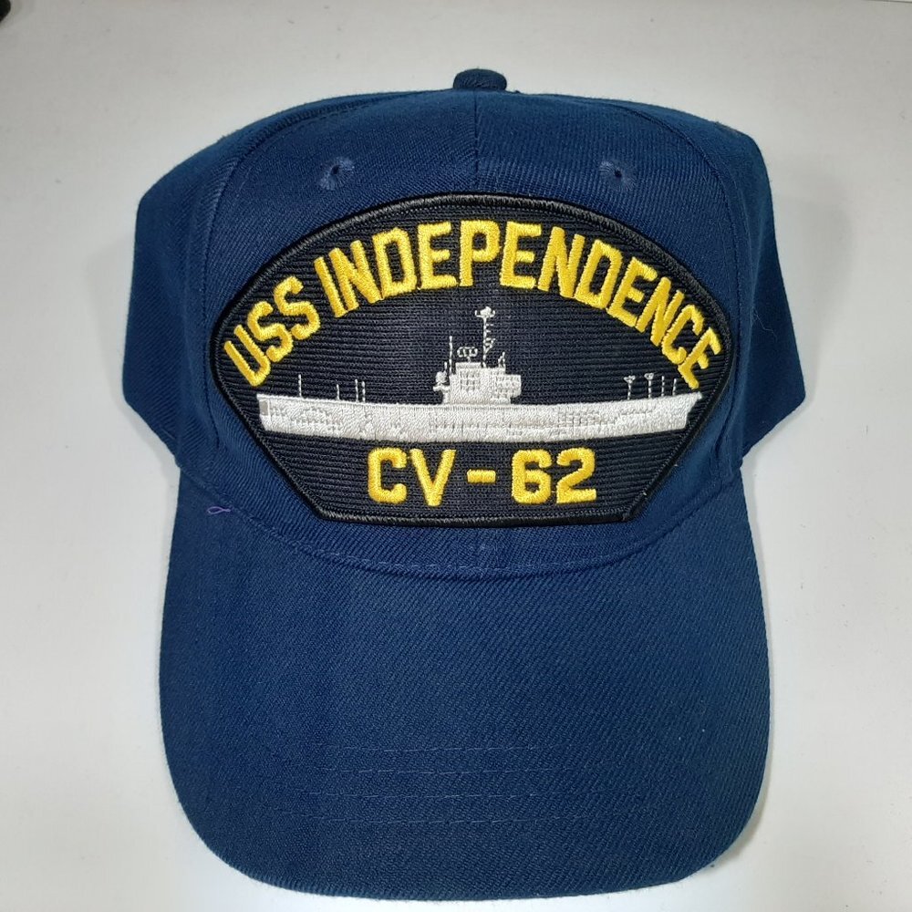 U.S. Navy USS Independence CV-62 Men's Patch Cap H